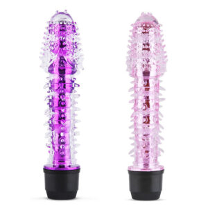 Silicone Crystal Barbed Vibrator