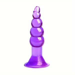 Soft Anal Plug with 5 Beads