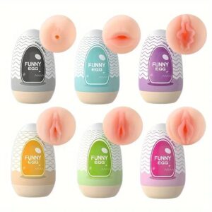Mini Portable Realistic Vagina Soft Masturbation Cup