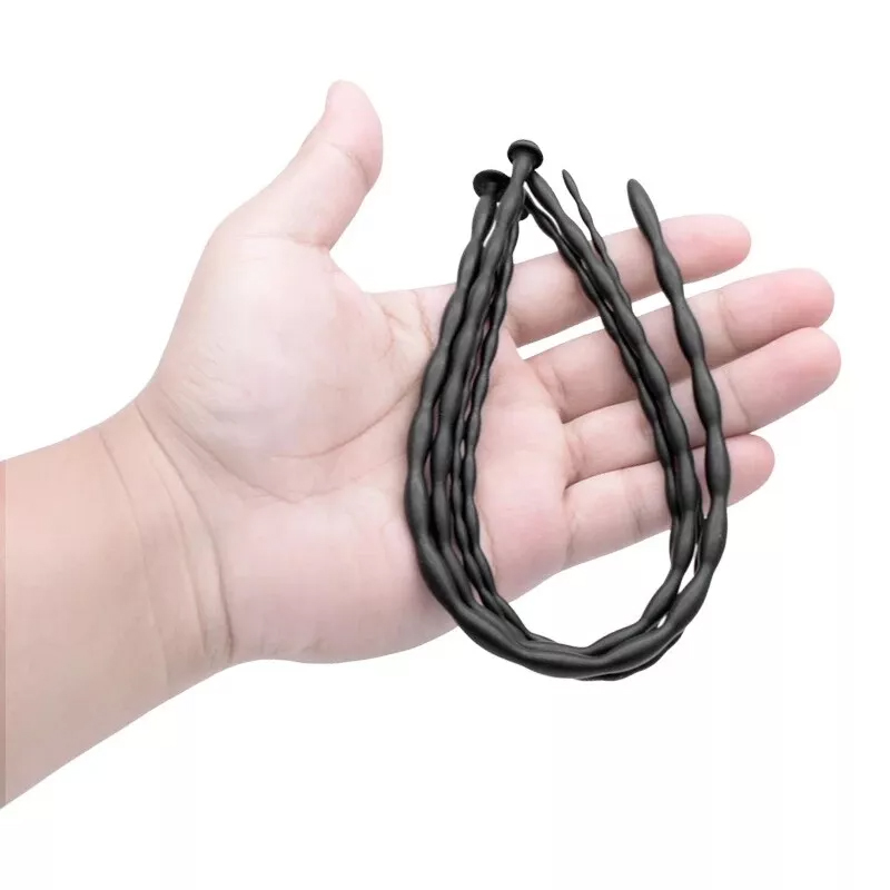 Ultimate Penis Plug Masturbation Stimulator Rod – Beaded