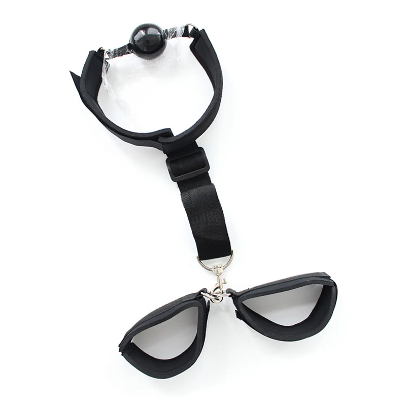 Gag and Wrist Restraint