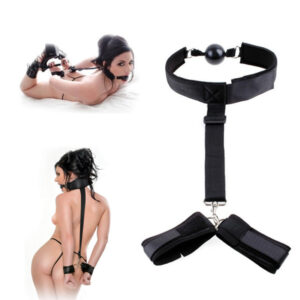 Gag and Wrist Restraint