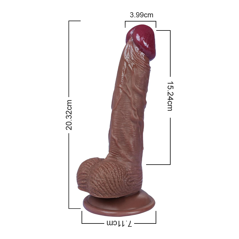 Realistic Dildo With Strong Suction Cup