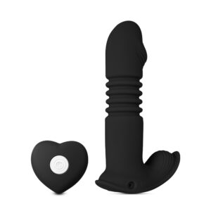Remote Control Thrusting Wearable Vibrator with Heating Function