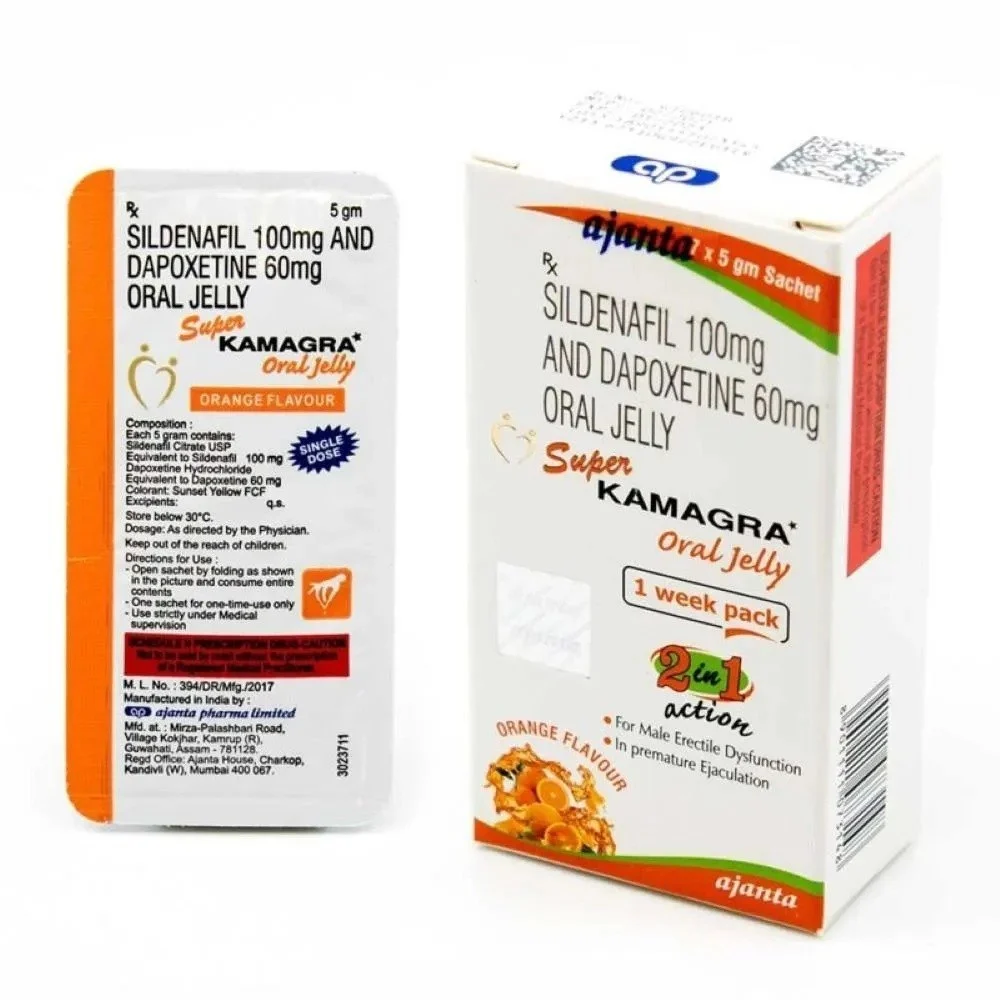 Kamagra Oral Super 2in1 (7 Jellies)