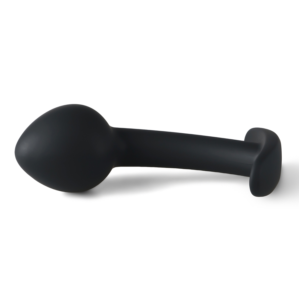 3-Piece Curved Silicone Anal Plug Set