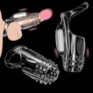 Penis Sleeves Set with Vibrating Bullet
